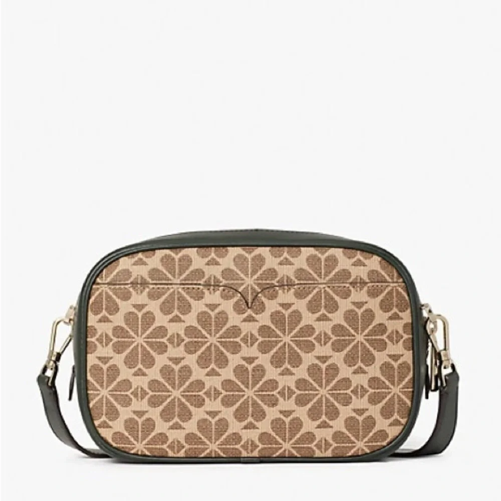 Kate Spade Spade Flower Coated Canvas Infinite Medium Size Camera Bag Crossbody